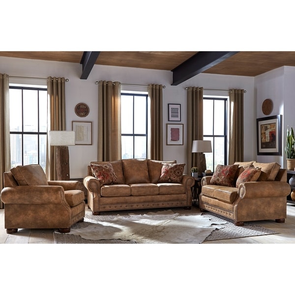 Couch loveseat store and chair set