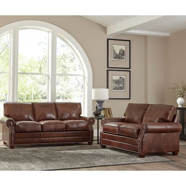 Made In Usa Revo Top Grain Leather Sofa And Loveseat On Usa Revo Top Grain Leather Sofa