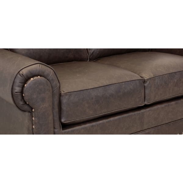 Shop Made In Usa Raval Top Grain Leather Sofa Loveseat And Chair
