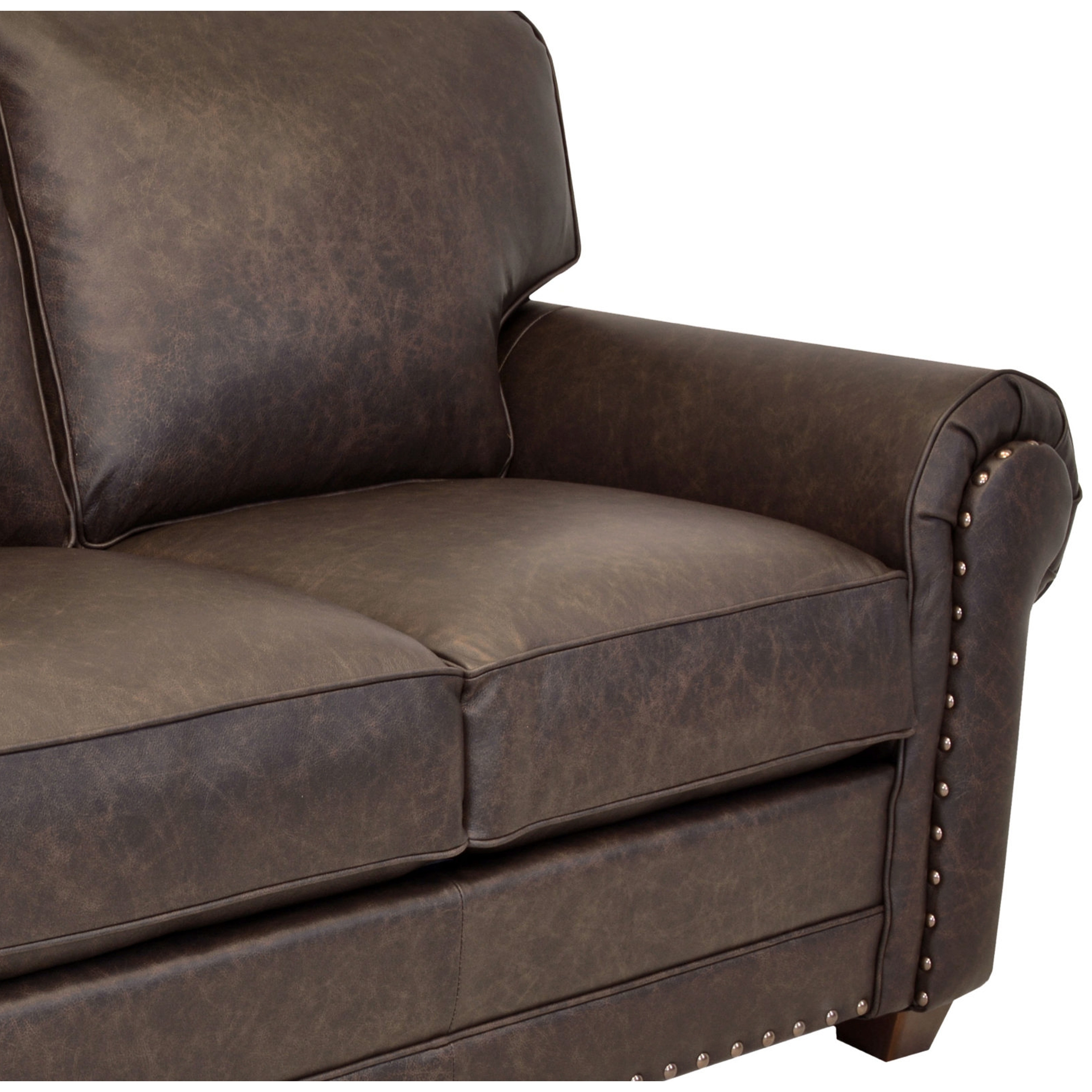 Shop Made In Usa Raval Top Grain Leather Sofa Loveseat And Chair