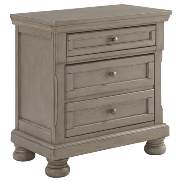 Shop Lettner Two Drawer Night Stand - Casual Style - Light ...