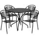35.25RD Patio Table Set-4Chair - Thumbnail 21