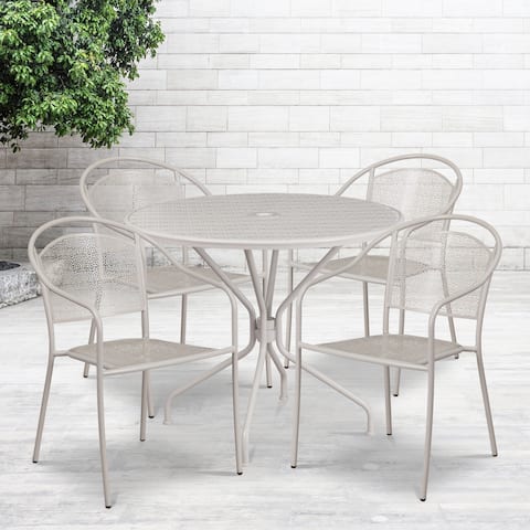 35.25RD Patio Table Set-4Chair