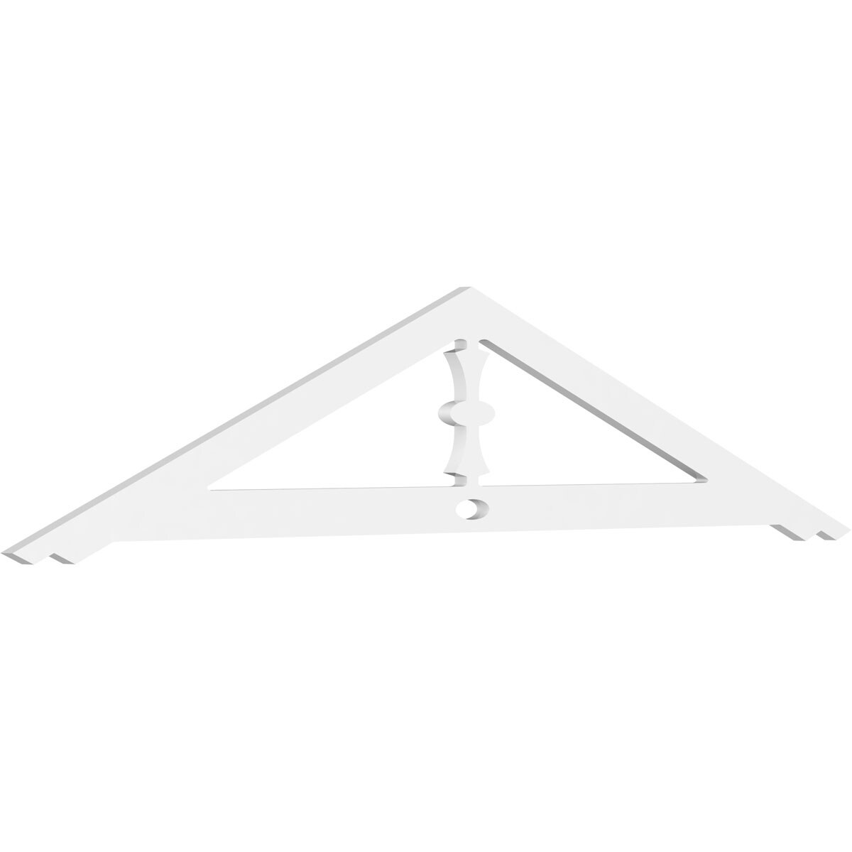 Artisan Architectural Grade PVC Gable Pediment - On Sale - Overstock -  27415386