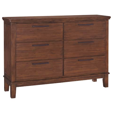 Ralene Dresser - Contemporary Style - Medium Brown
