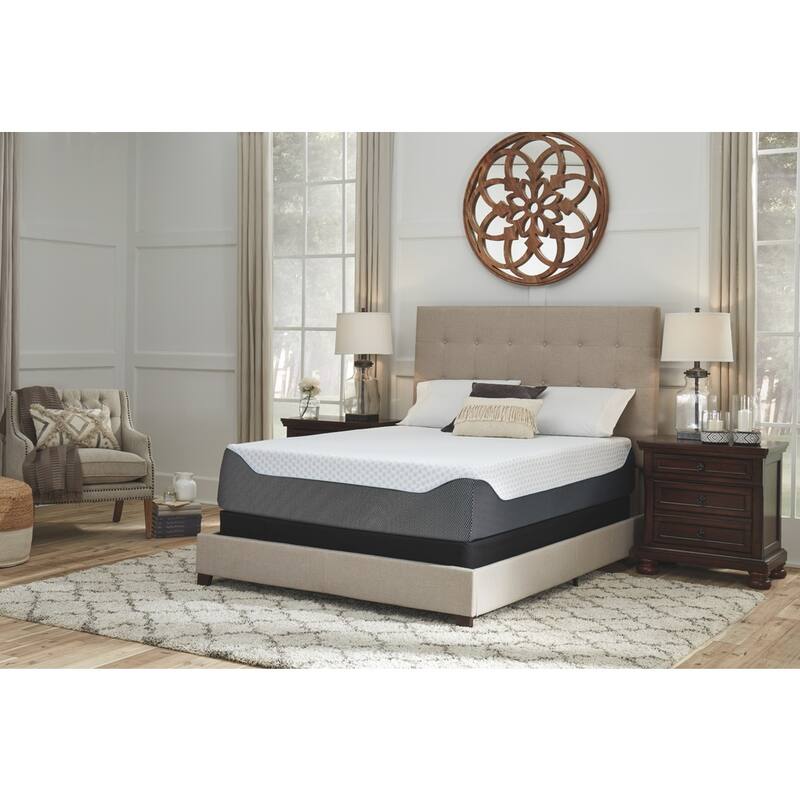 Signature Design by Ashley 14-inch Chime Elite Memory Foam Mattress in a Box