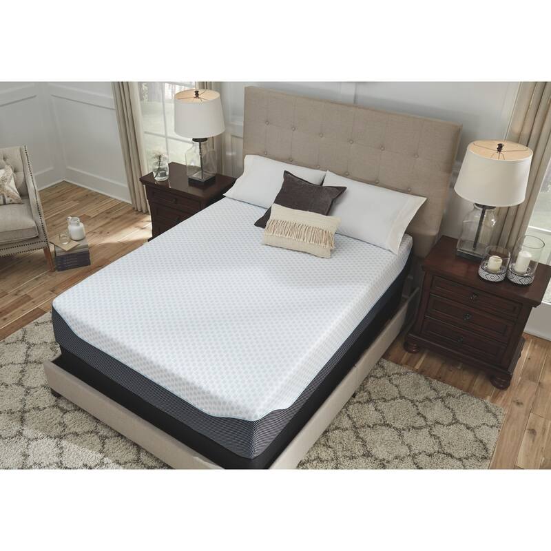 Signature Design by Ashley 14-inch Chime Elite Memory Foam Mattress in a Box