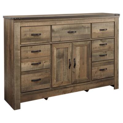 Signature Design by Ashley Trinell Brown Woodgrain Dresser