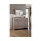 Option Warm Gray Dresser & Mirror Set