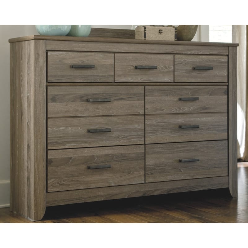 Zelen Warm Gray Dresser - Warm Gray Dresser