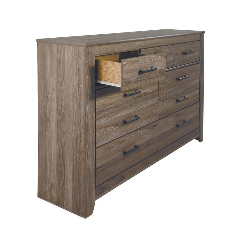 Zelen Warm Gray Dresser