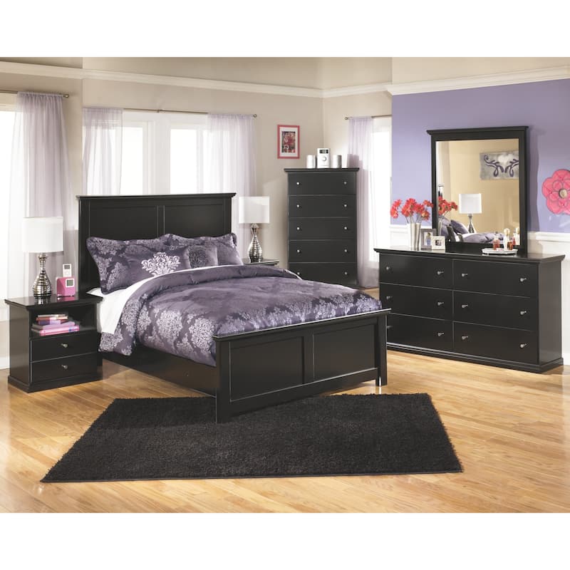 Signature Design By Ashley Maribel Black Dresser