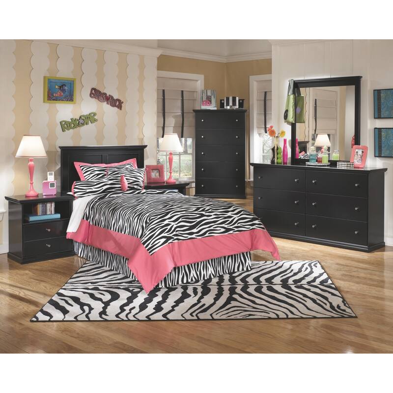 Signature Design By Ashley Maribel Black Dresser