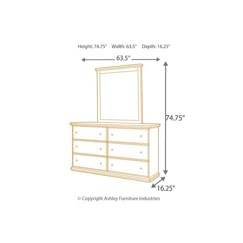 Signature Design By Ashley Maribel Black Dresser