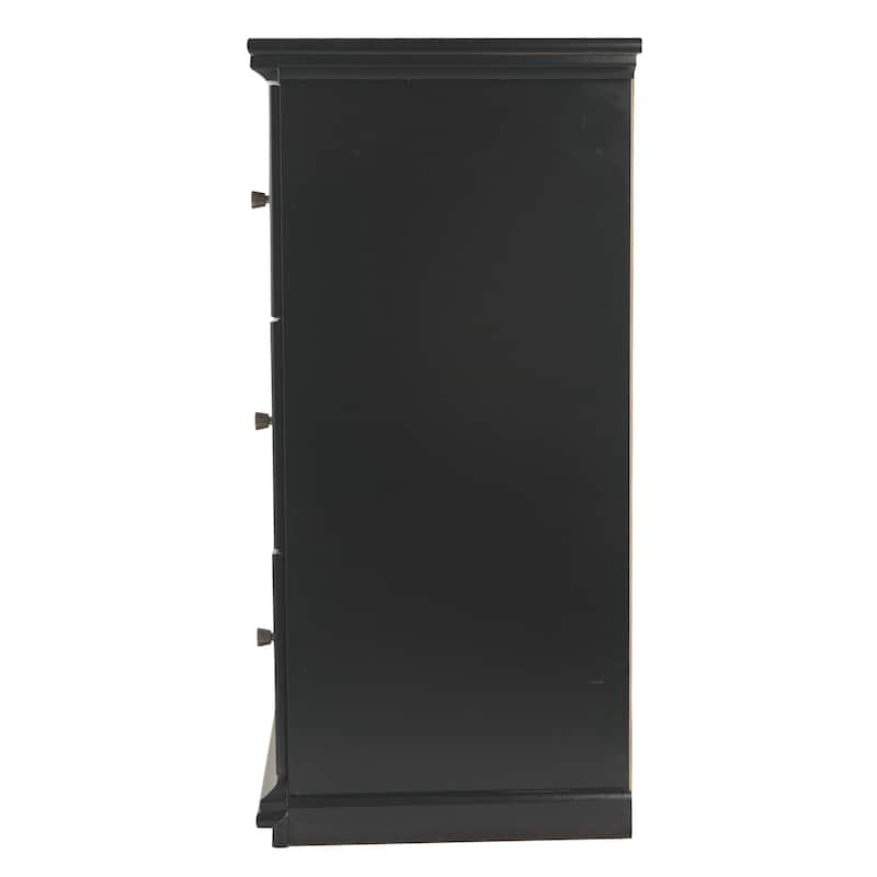 Signature Design By Ashley Maribel Black Dresser