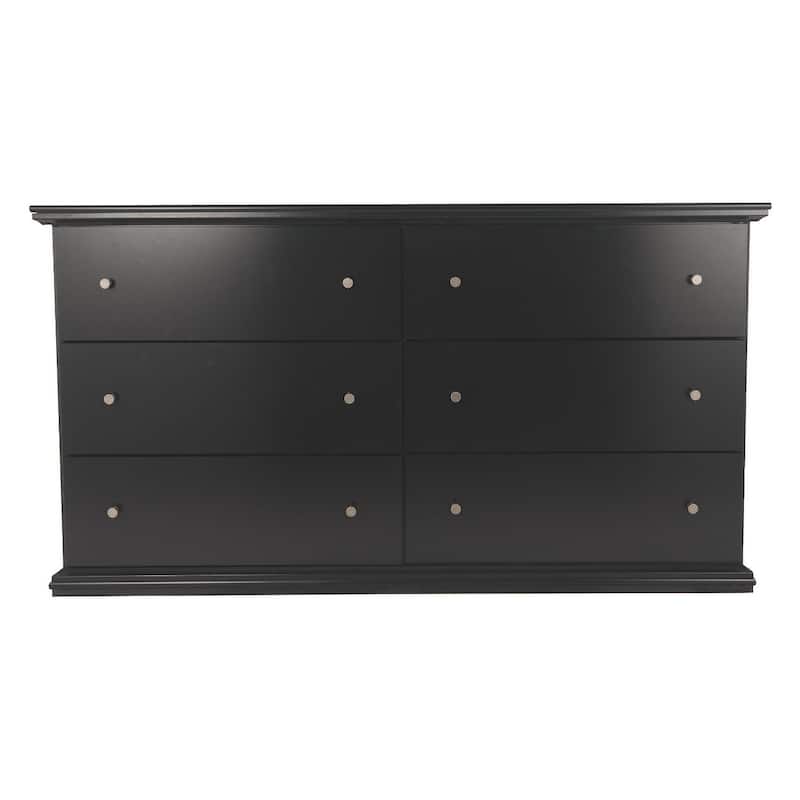 Signature Design By Ashley Maribel Black Dresser