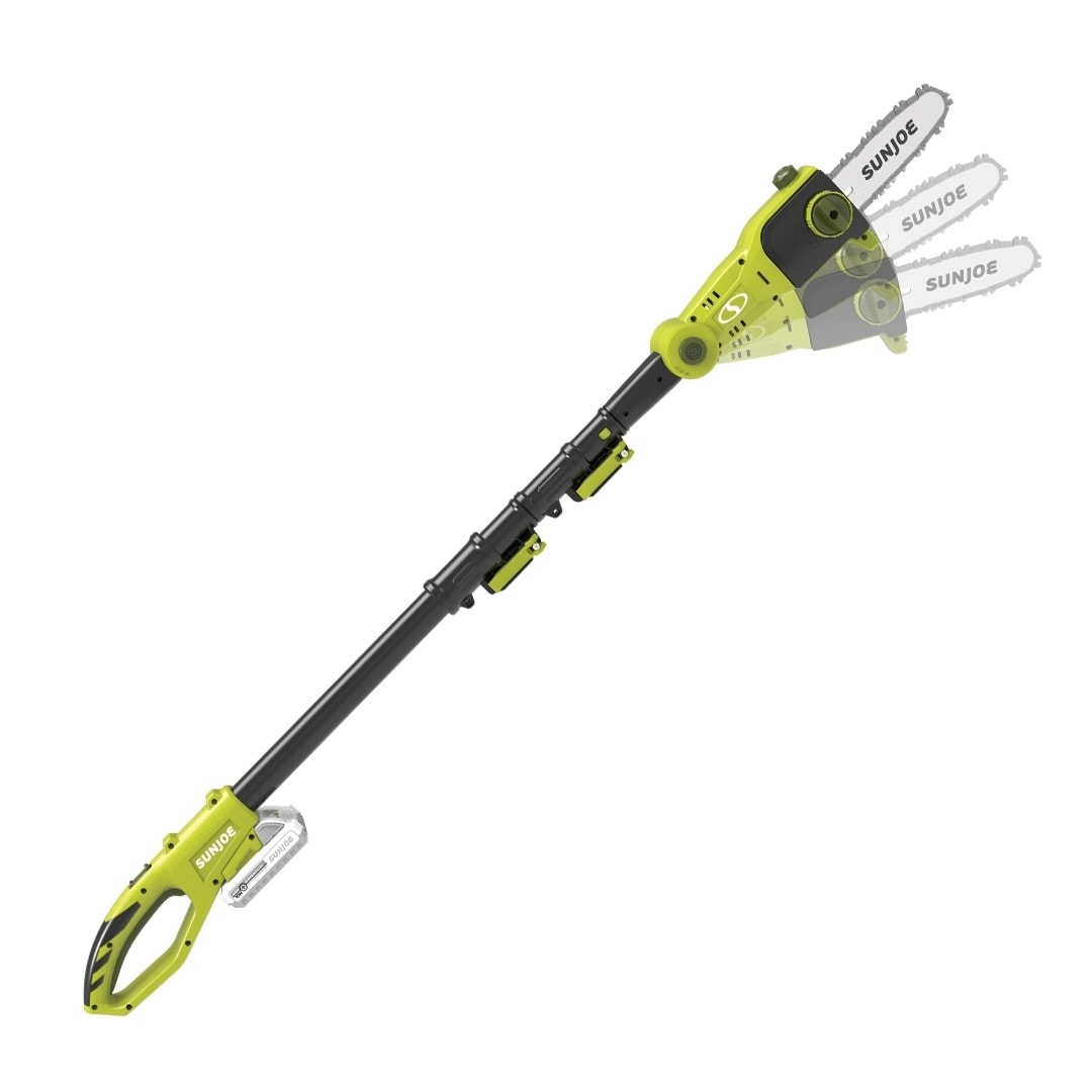 Sun Joe 24V 8In 2Ah Cordless Telescoping Pole Chainsaw - 1