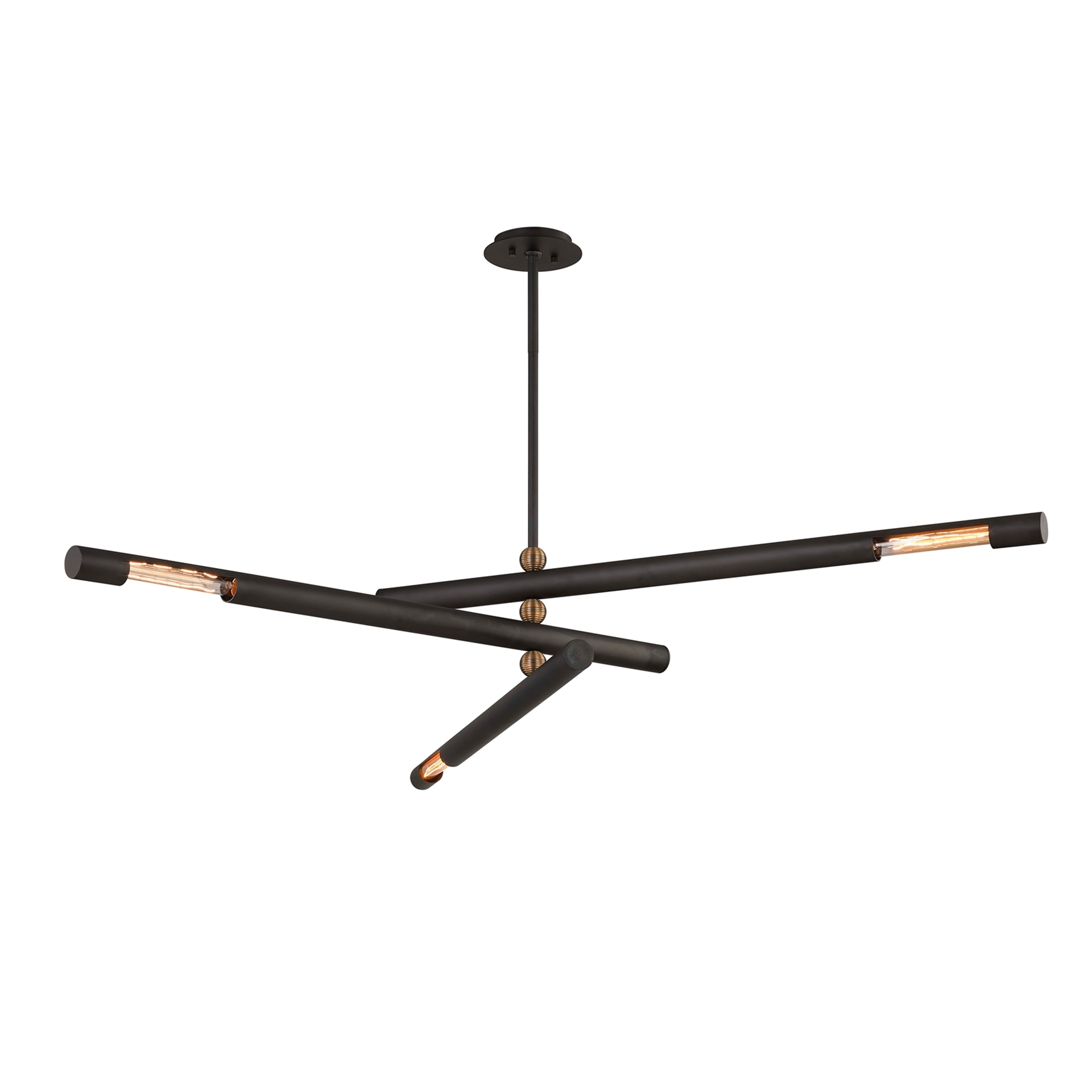 Troy Lighting Hendrix 62-inch Chemical Bronze Chandelier - Chandeliers For Bedrooms by Overstock.com