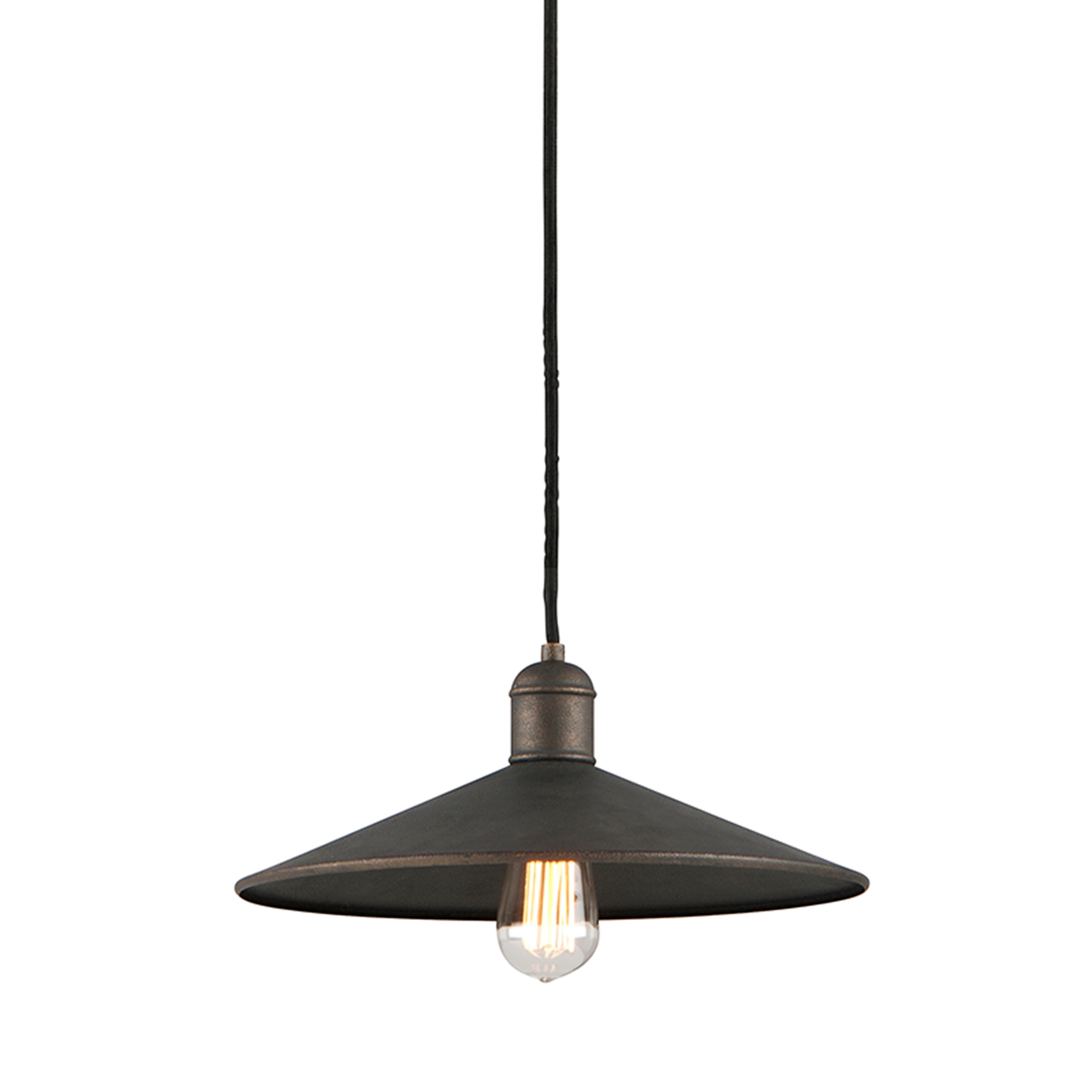 Troy Lighting McCoy 1-light Vintage Bronze Chandelier - Chandeliers For Bedrooms by Overstock.com