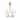 French Distressed Gold Vintage Like Chandelier By Lucas McKearn - Antique Gold