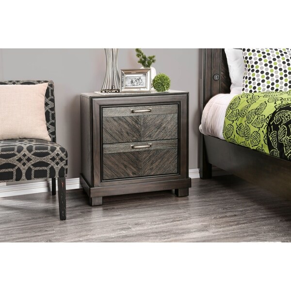 Williams Home Furnishing Argyros Night Stand in Espresso Finish