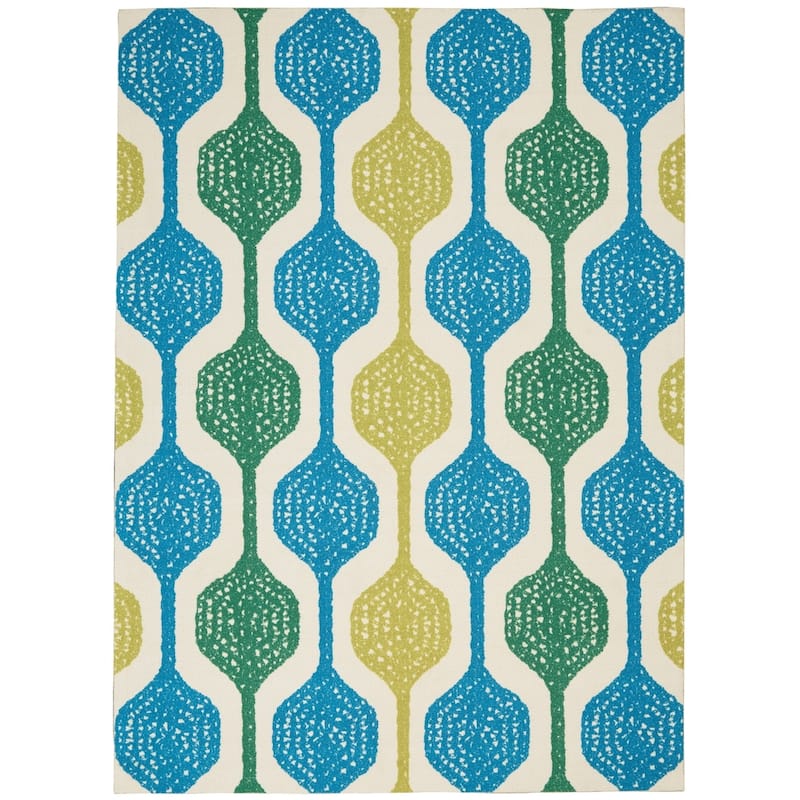 Wanderly Geometric Indoor/Outdoor Area Rug by Havenside Home