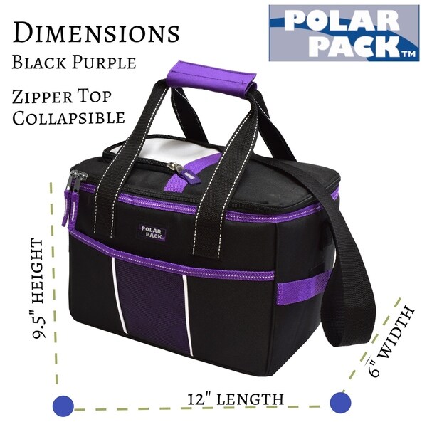 portable insulated cooler bag