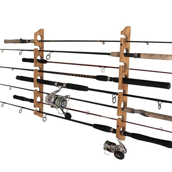 Shop Rush Creek Creations 2 In 1 8 Fishing Rod Pole Storage