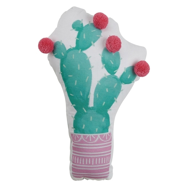 prickly pear cactus pillow