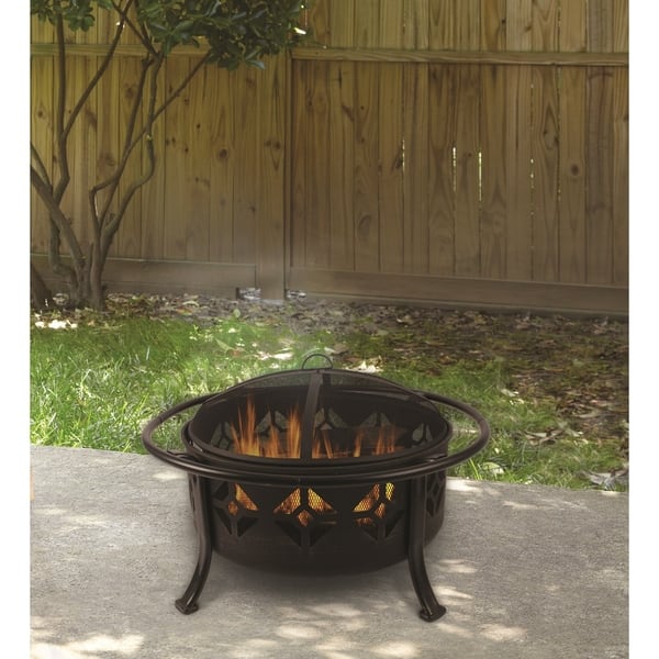 Shop Sunderland 30 Deep Bowl Fire Pit Free Shipping Today