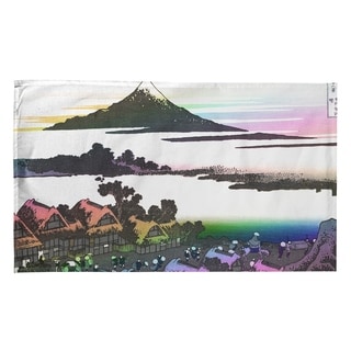Katsushika Hokusai Dawn At Isawa In Kai Province In Rainbow Tea Towel 18 X 30 Overstock 27424286
