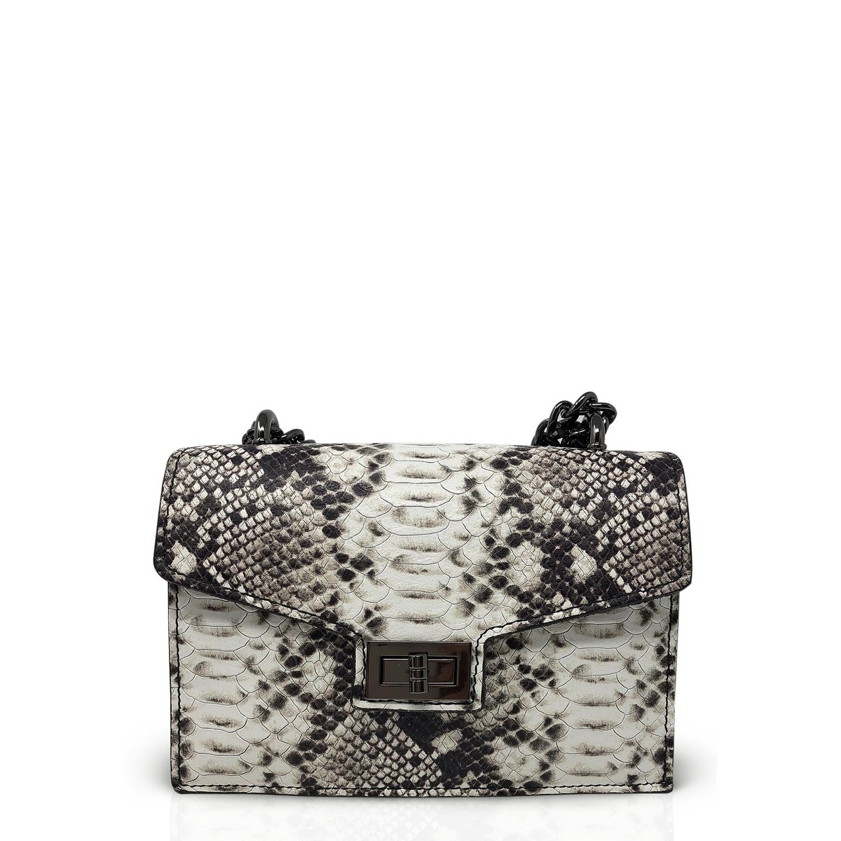 white designer clutch bag