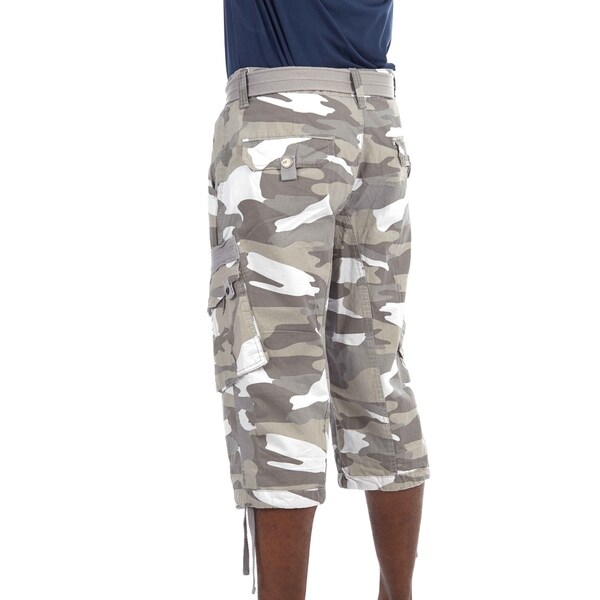 mens long cotton shorts