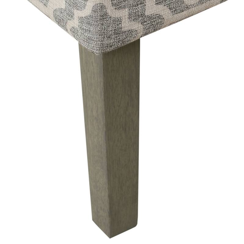 Porch & Den Bohmann Ash Geometric Classic Swoop Arm Chair