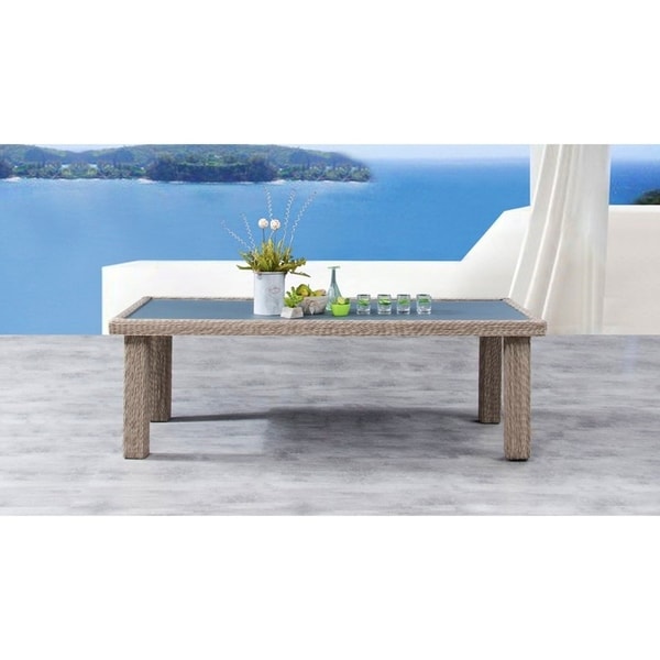 Savannah Rectangular Aluminum Resin Wicker Dining Table On Savannah Rectangular Aluminum Resin Wicker Dining Table On Free Shipping Today 27427470