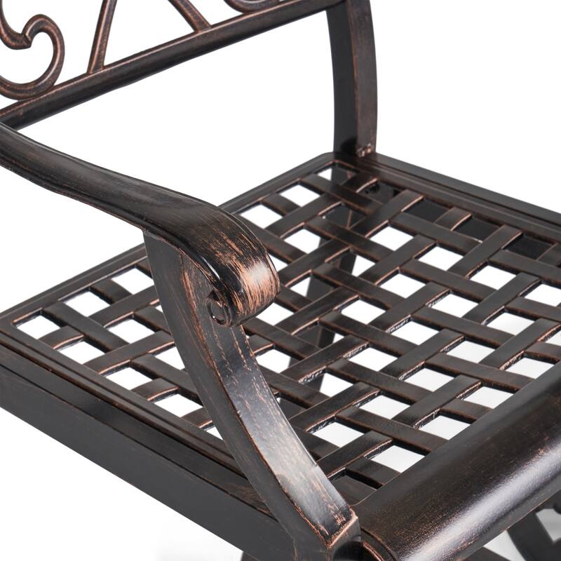 Waterbury Outdoor Bar Stool (Set of 4) by Christopher Knight Home