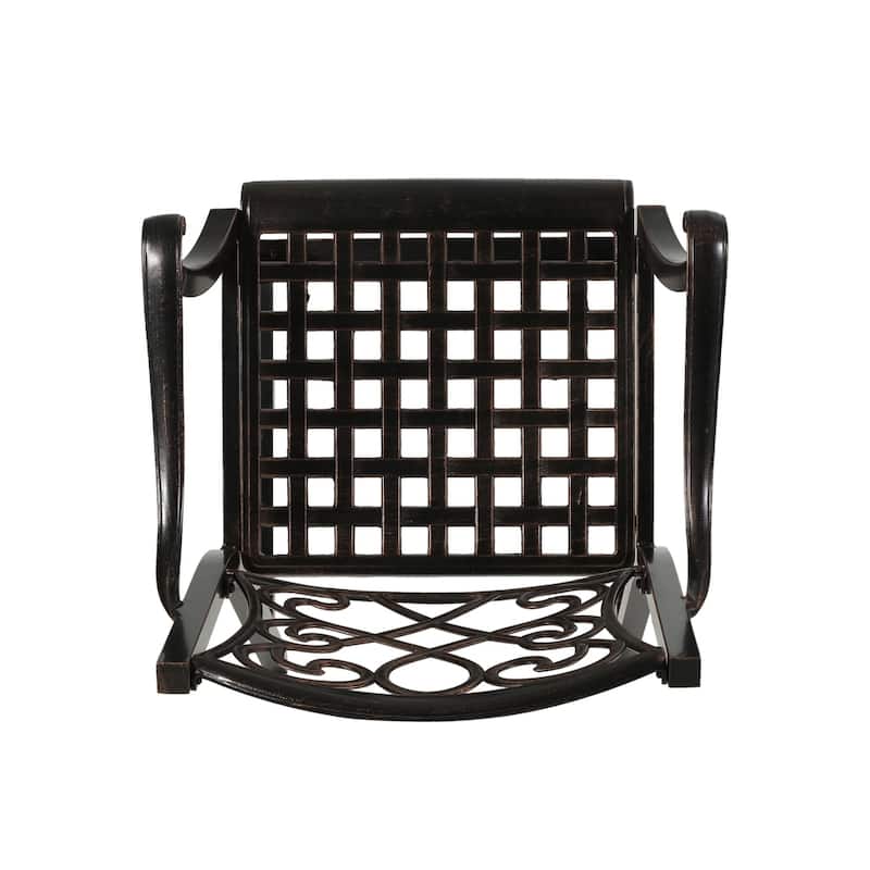 Waterbury Aluminum Barstool (Set of 2) by Christopher Knight Home