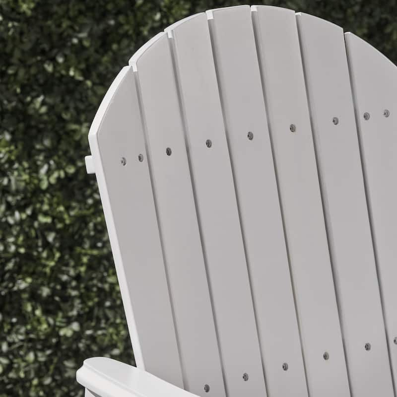 Malibu Acacia Adirondack-inspired Patio Dining Chairs (Set of 2) by Christopher Knight Home