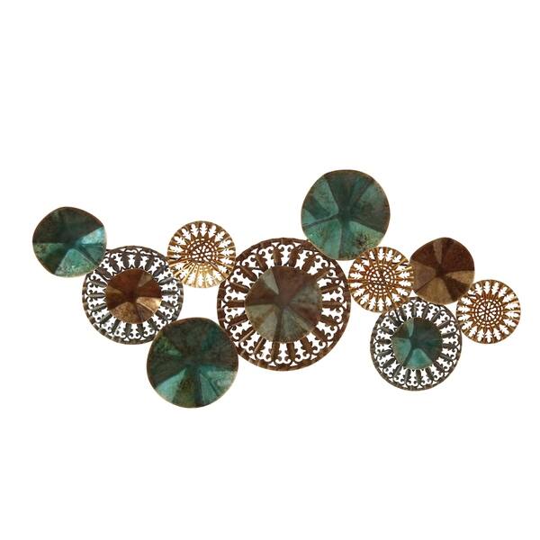 Shop Clusters Of Circles Metal Wall Decor With Decorative Details