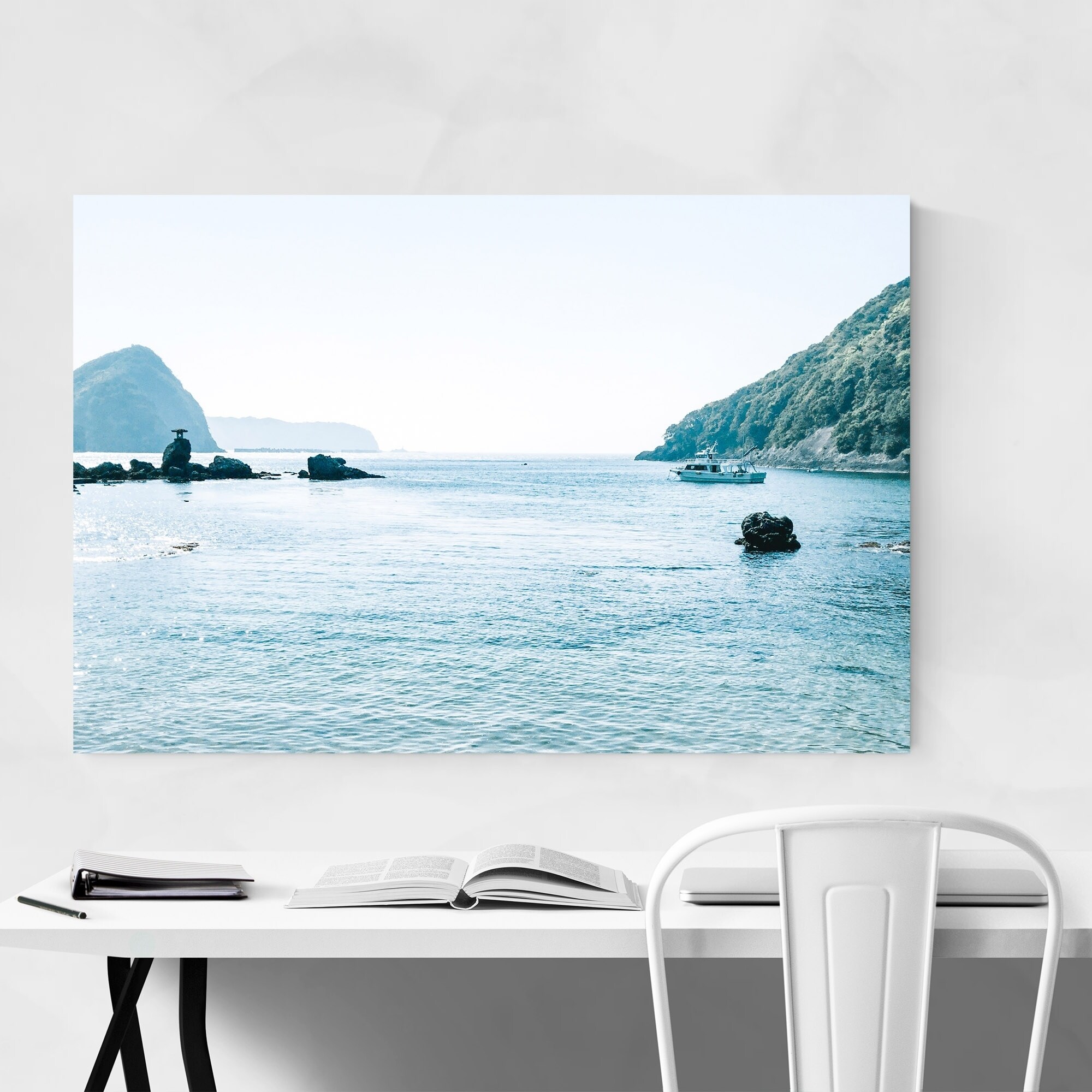 Shop Noir Gallery Shimoda Beach Japan Photography Unframed Art Print Poster Overstock