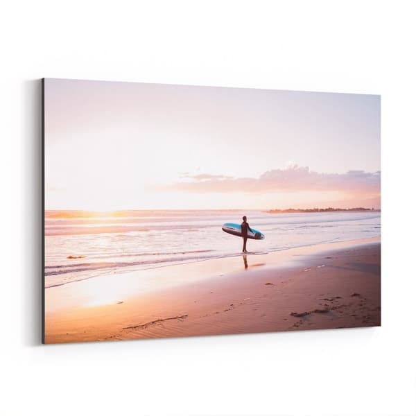 Noir Gallery Venice Beach Surfing Waves Ocean Canvas Wall Art Venice Beach Surfing Waves Ocean