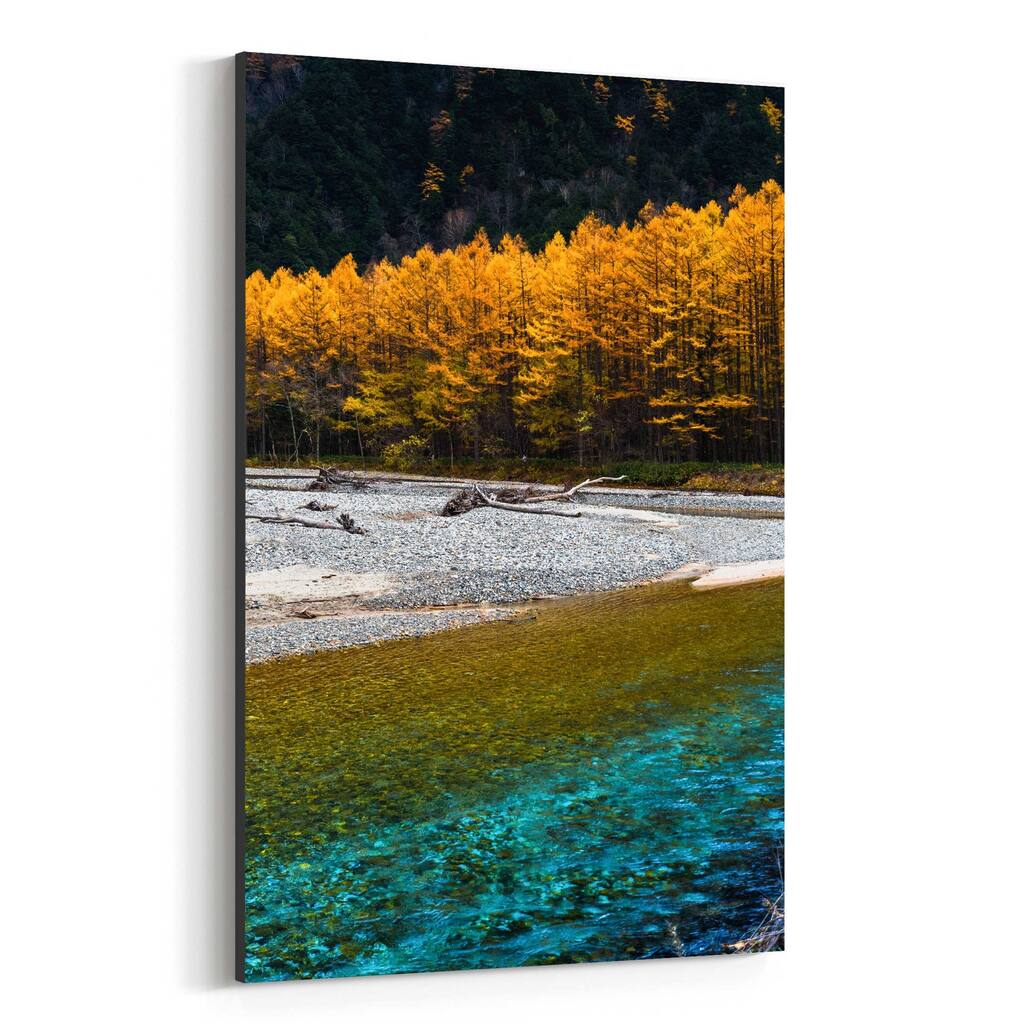 Noir Gallery Japanese Alps Autumn Mountains Canvas Wall Art Print