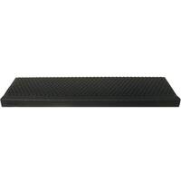 Rubber-Cal Diamond-Plate Commercial Step Mat - 10 x 36 - 6pack 