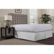 preview thumbnail 14 of 14, Riversifi Center Pleat Bed Skirt Variation Of Colors Queen - Bright White