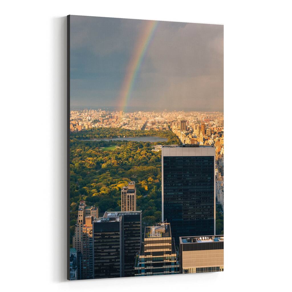 Noir Gallery Midtown Manhattan Skyline NYC Canvas Wall Art Print