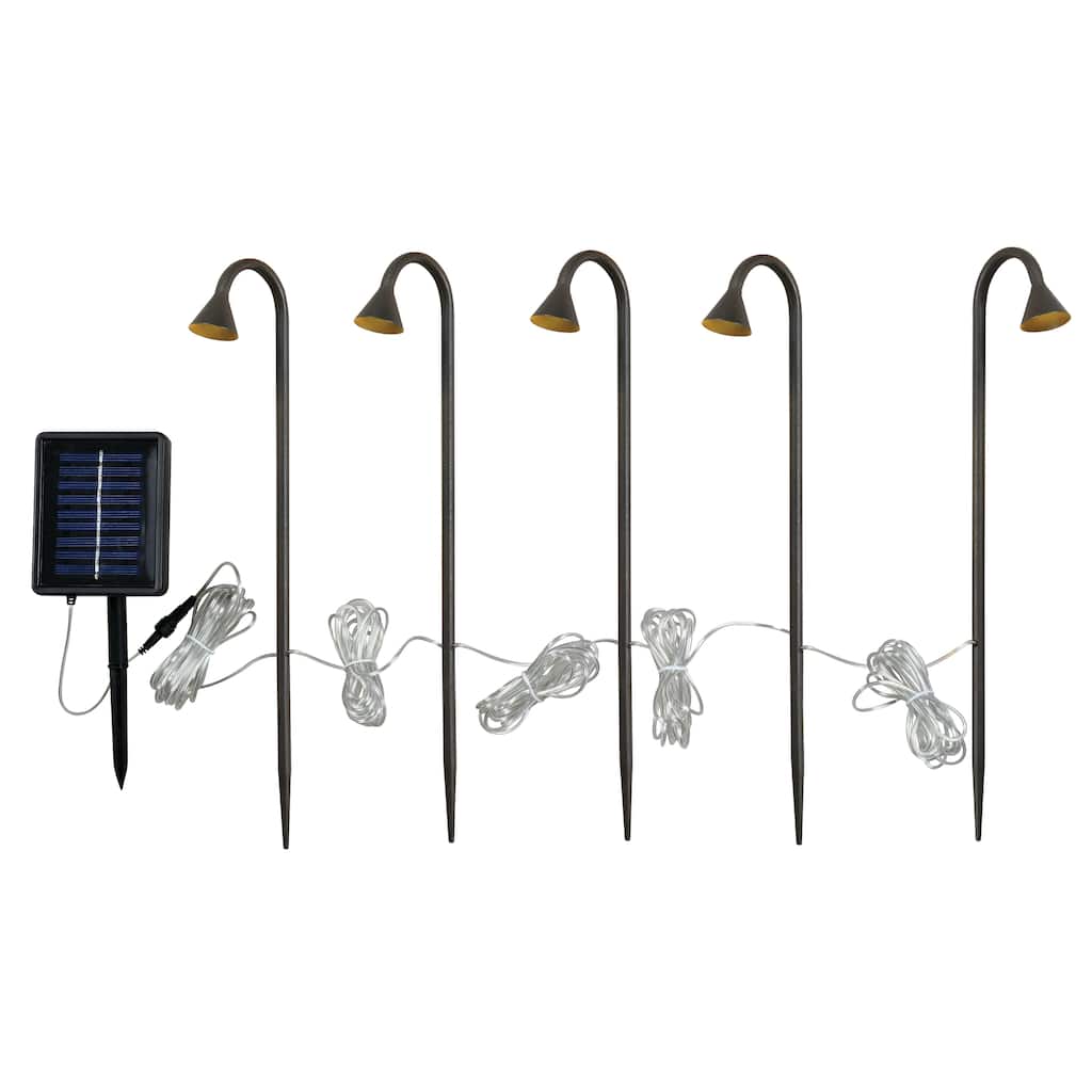 Edin Oil Rubbed Bronze Solar Path Lights