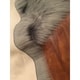 preview thumbnail 40 of 46, Silver Orchid Nansen Faux Sheepskin Oval Shape Shag Area Rug