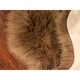 preview thumbnail 29 of 46, Silver Orchid Nansen Faux Sheepskin Oval Shape Shag Area Rug