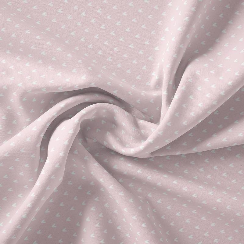 Simply Soft Parisian Dreams Patterned Bedsheet - California King - Love Sleep - Pink
