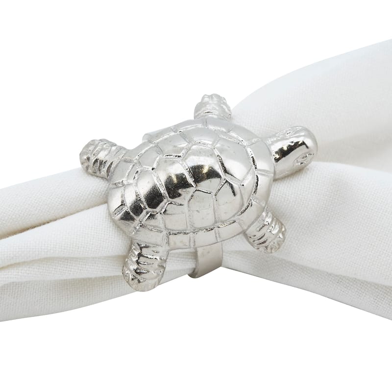 Turtle Dinner Napkin Rings (Set of 4)